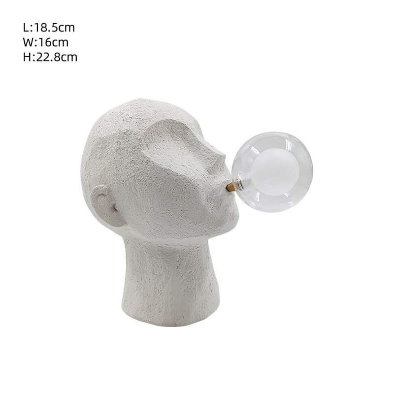 Bubble Night Light Decoration Resin Table Lamp