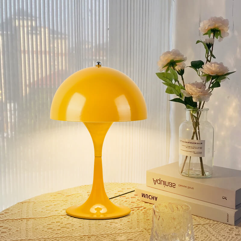 Simple Danish Mushroom Table Lamp Decorative Jellyfish Lamp