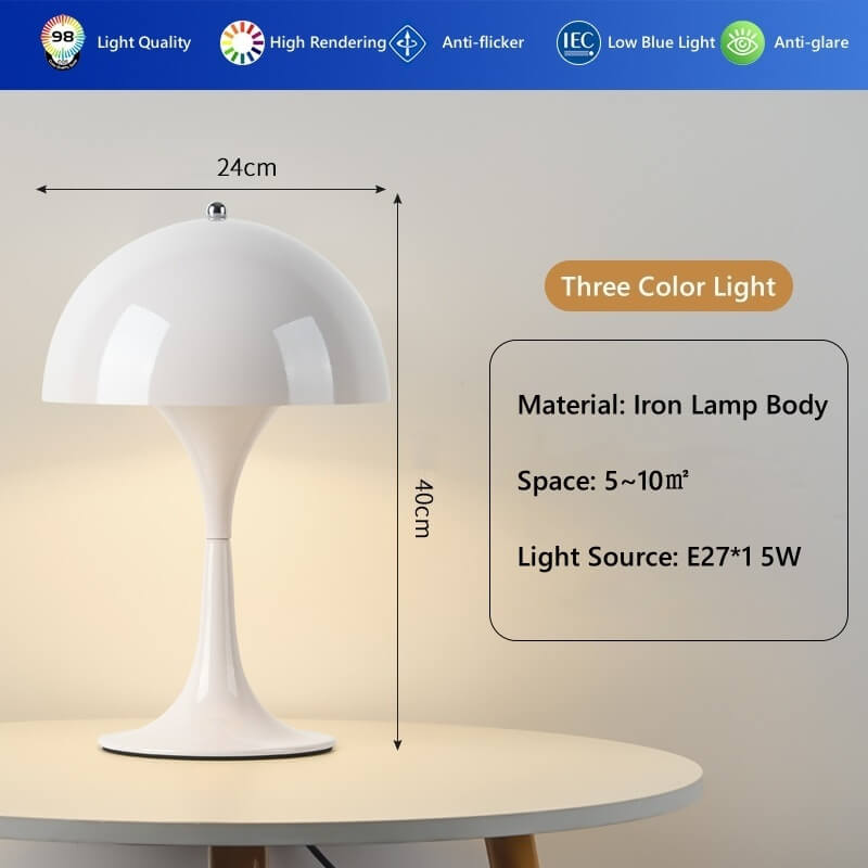 Simple Danish Mushroom Table Lamp Decorative Jellyfish Lamp