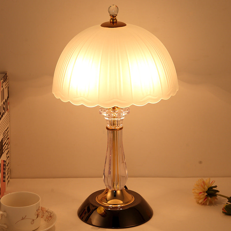 Retro Simple Table Lamp Bedroom Bedside Lamp Warm Light