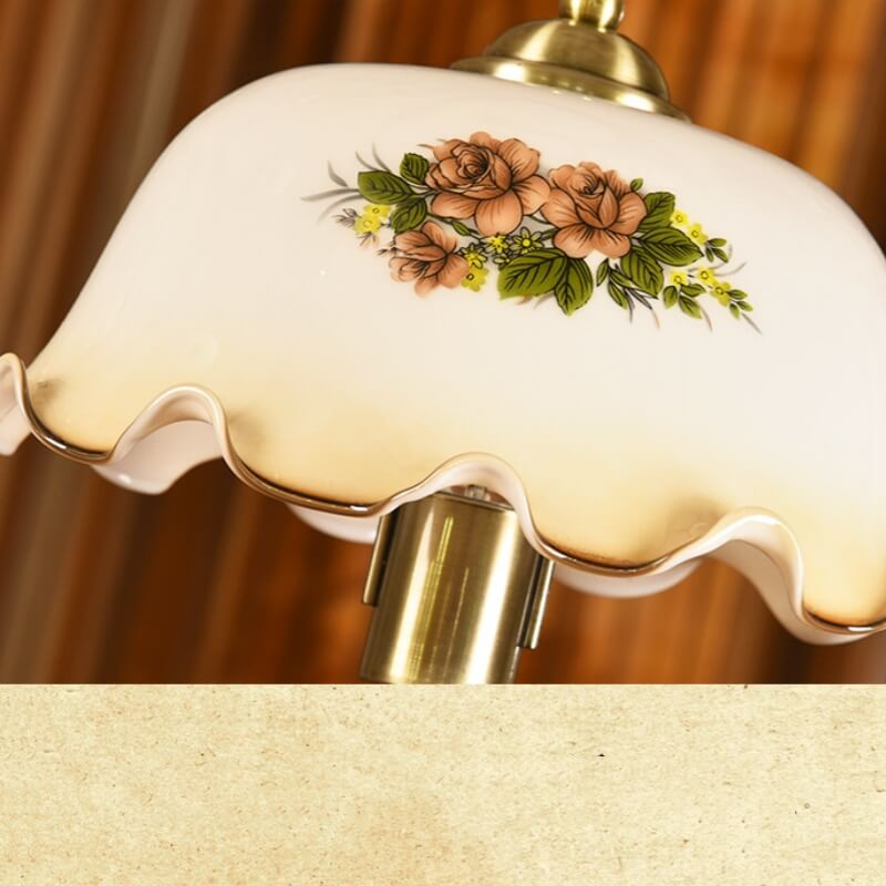 Vintage Multi-functional Clock Desk Lamp