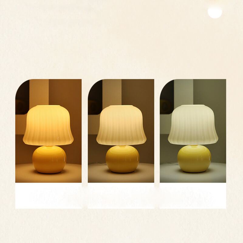 Mushroom Shaped Table Lamp