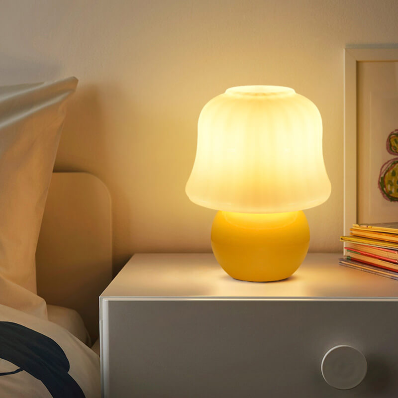 Mushroom Shaped Table Lamp
