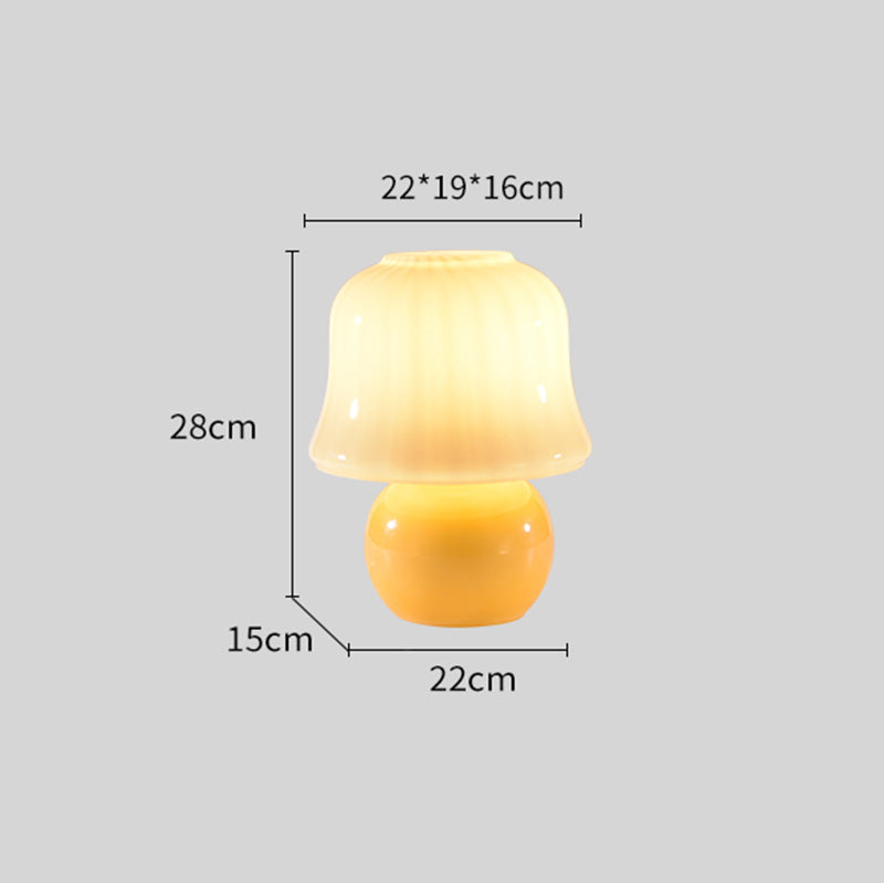 Mushroom Shaped Table Lamp