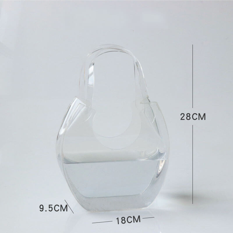 Acrylic Bag Shape Vase