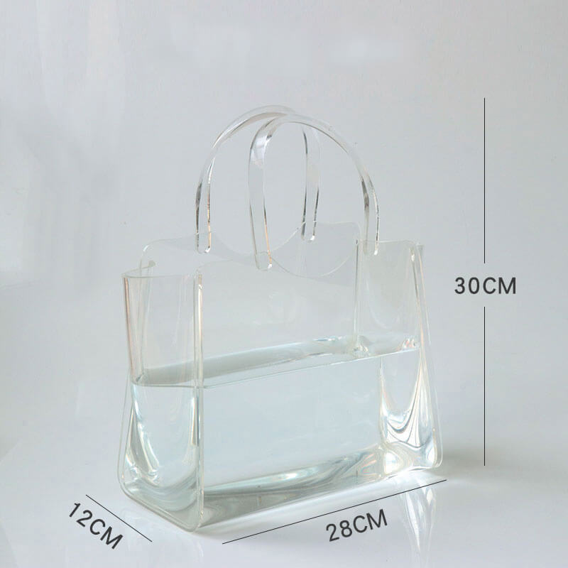 Acrylic Bag Shape Vase