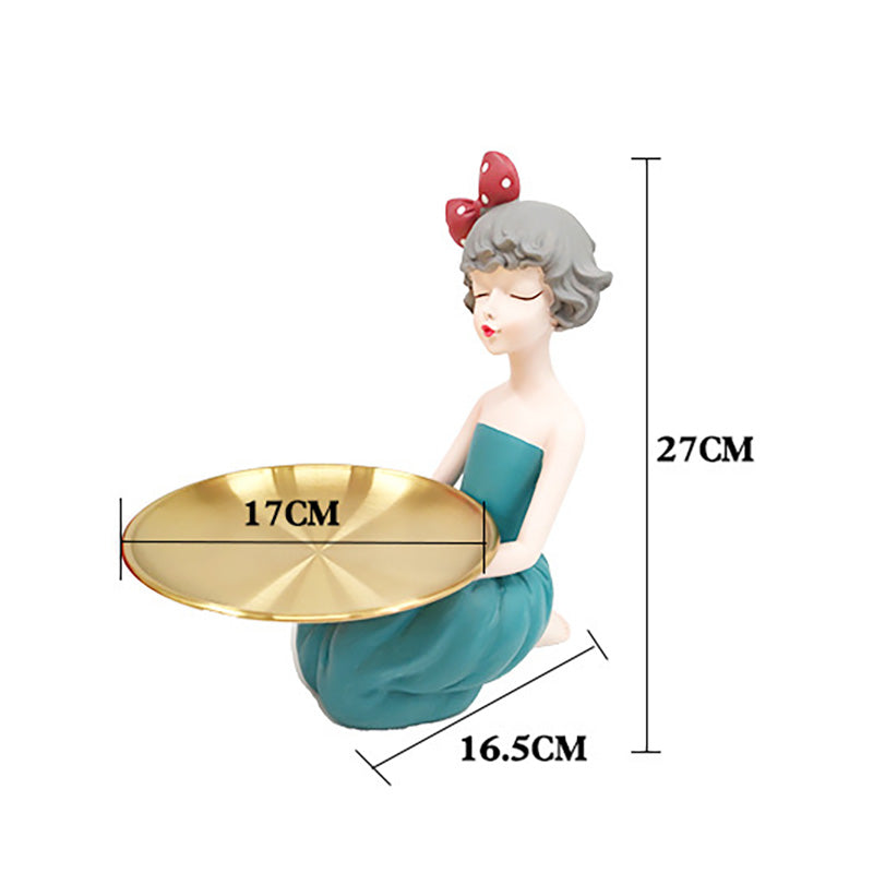 Cute Butterfly Girl Resin Storage Decoration