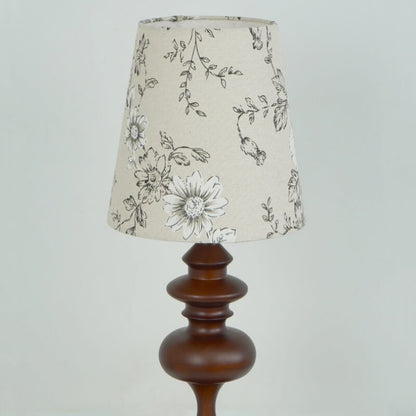 Retro Fabric Wood Table Lamp