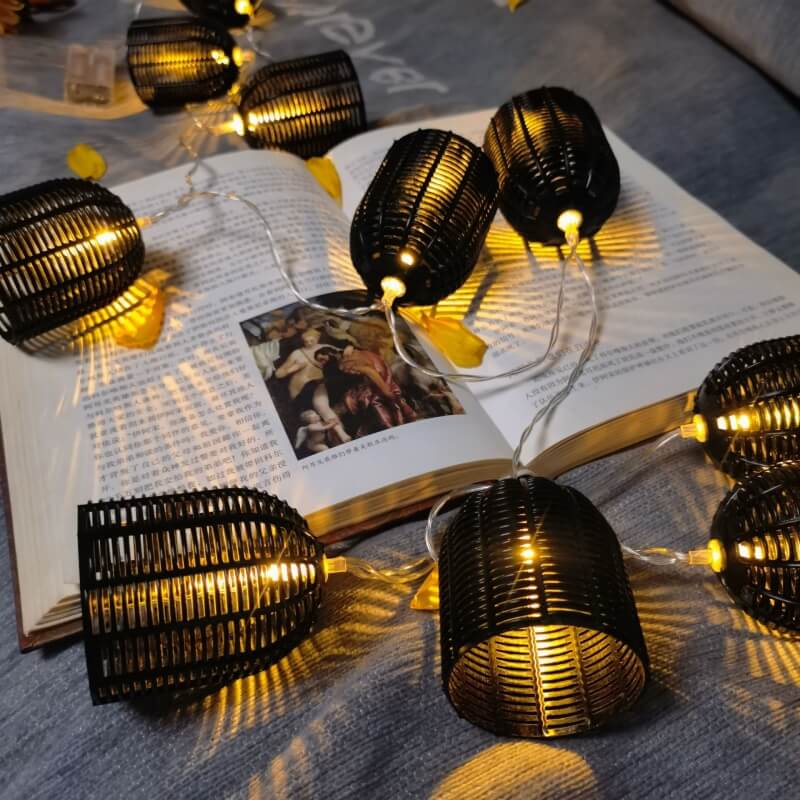 Retro Lantern String Lights