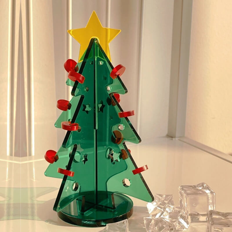 Acrylic Splicing Christmas Tree