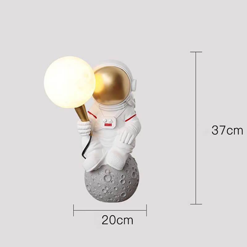 Astronaut Resin Table Lamp