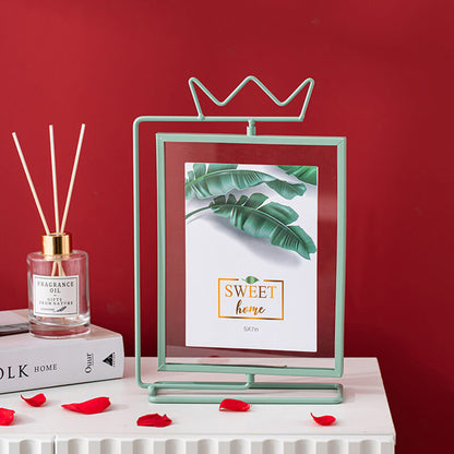 Iron Crown Photo Frame