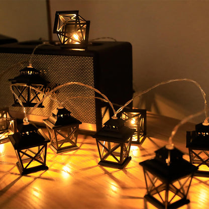 Retro Lantern String Lights