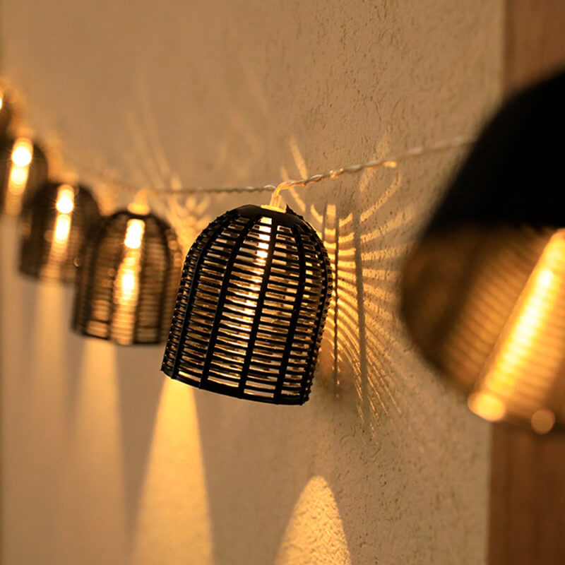 Retro Lantern String Lights