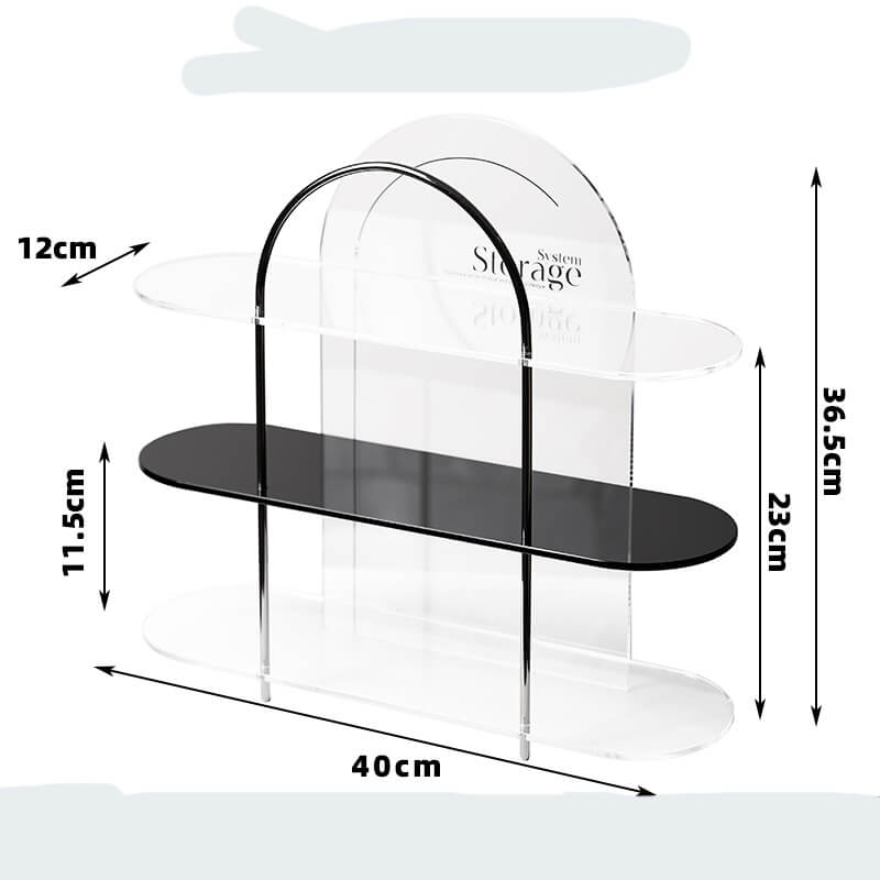 Sunset Acrylic Desktop Rack