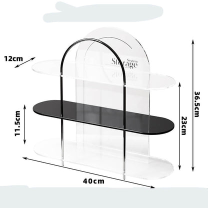 Sunset Acrylic Desktop Rack